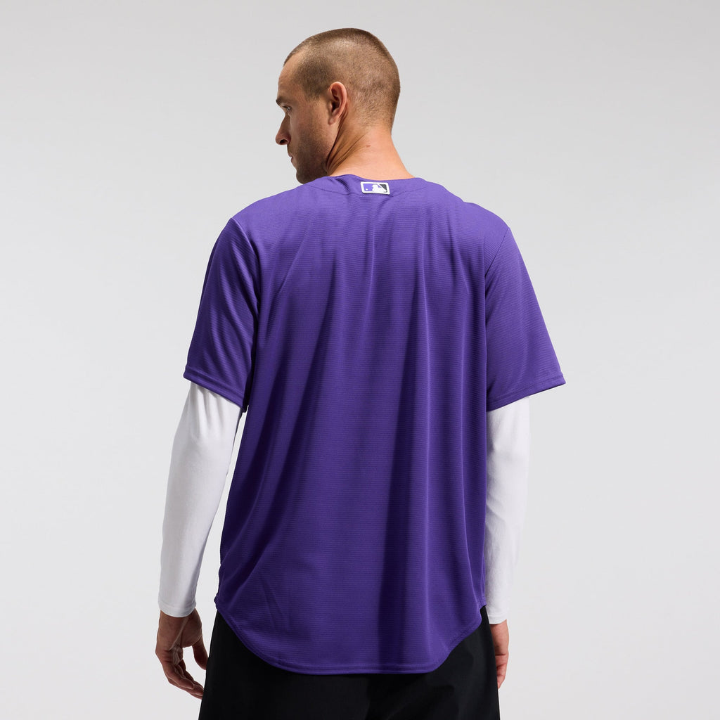 Men's Colorado Rockies Nike White Home Replica Team Jersey