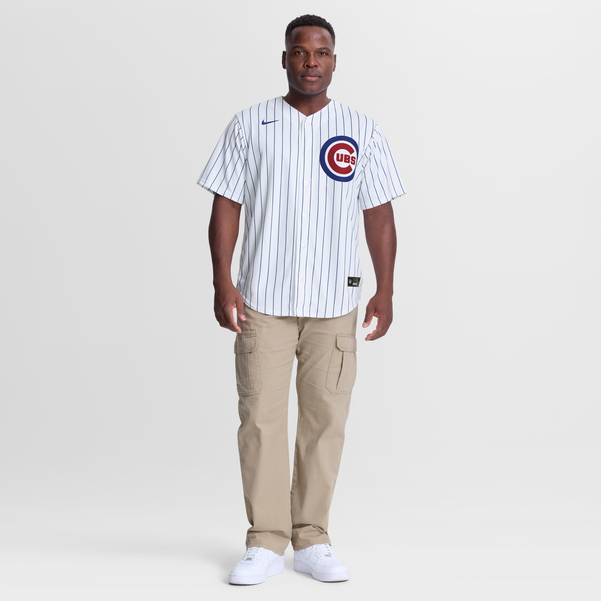 Men's Chicago Cubs Miguel Amaya Nike White Home Replica Jersey
