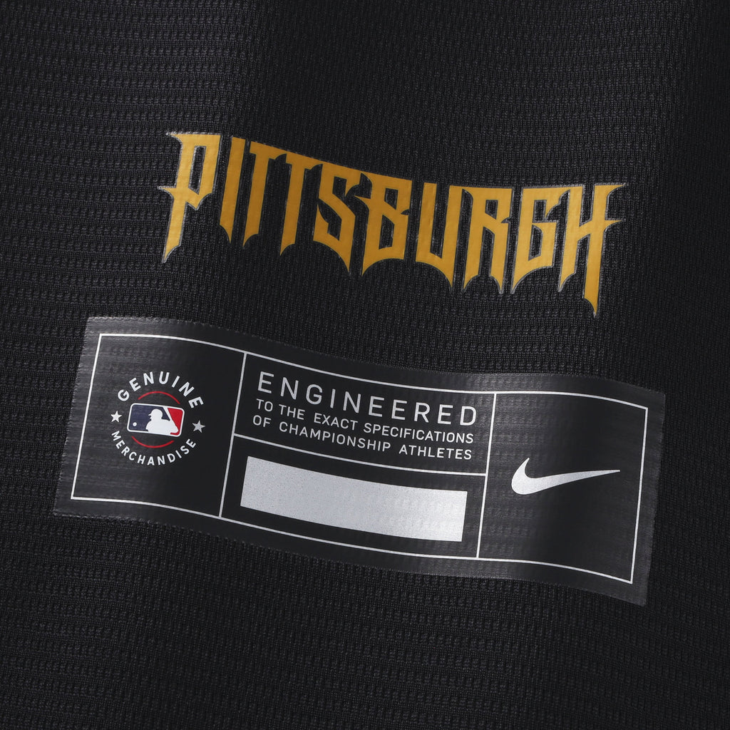 Men's Pittsburgh Pirates  Nike Black 2026 City Connect Stadium Jersey
