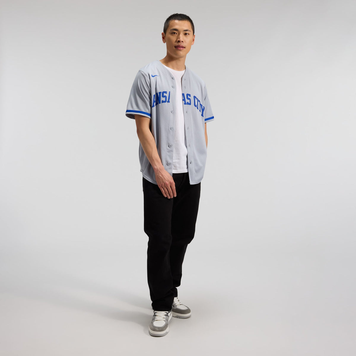 Men's Kansas City Royals Bobby Witt Jr. Nike Rush Blue Alternate 2 Replica Jersey