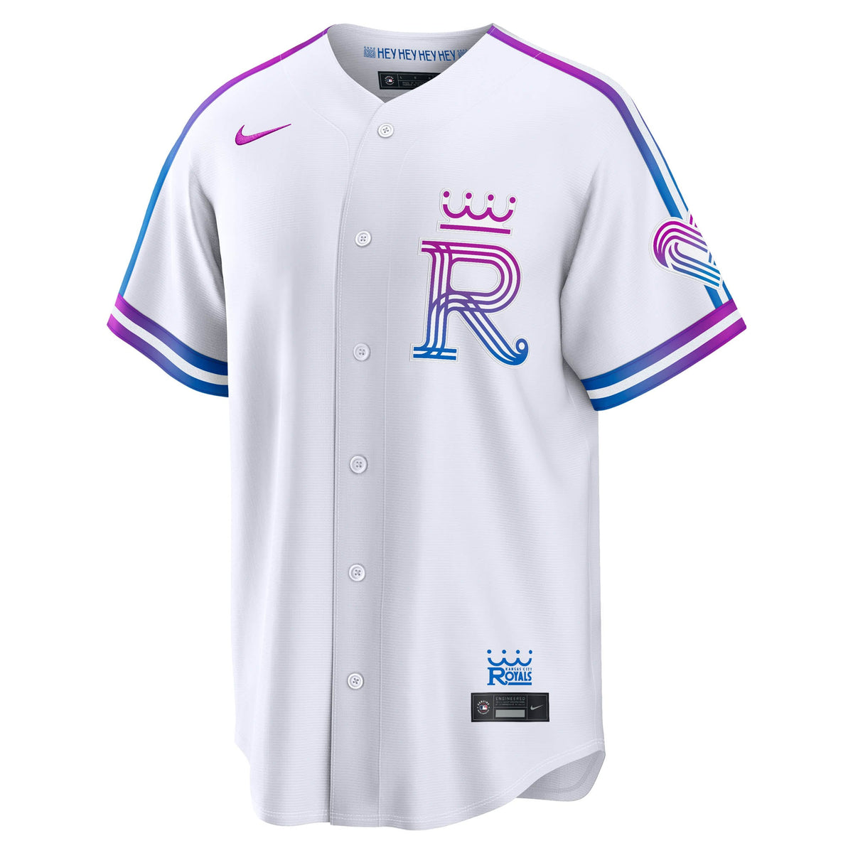 Men's Kansas City Royals  Nike White 2026 City Connect Stadium Jersey