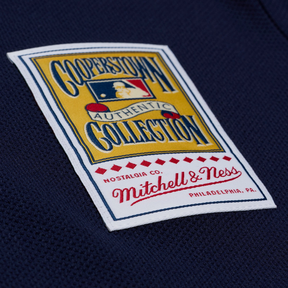 Men's Atlanta Braves Andruw Jones Mitchell & Ness Navy Authentic Batting Practice Jersey