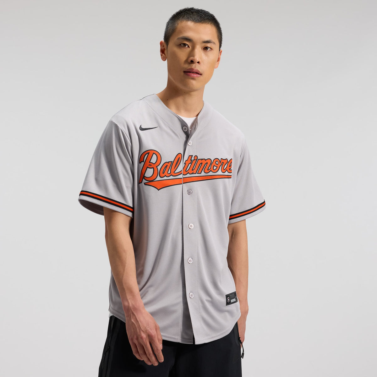 Men's Baltimore Orioles Nike Black Alternate Replica Team Jersey