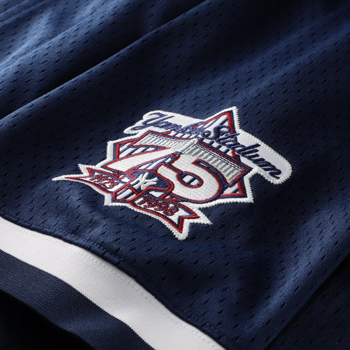 Men's New York Yankees Derek Jeter Mitchell & Ness Navy Cooperstown Collection Mesh Batting Practice Button-Up Jersey
