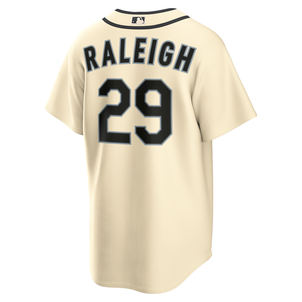 Men's Seattle Mariners Cal Raleigh Nike Teal Alternate Replica Jersey