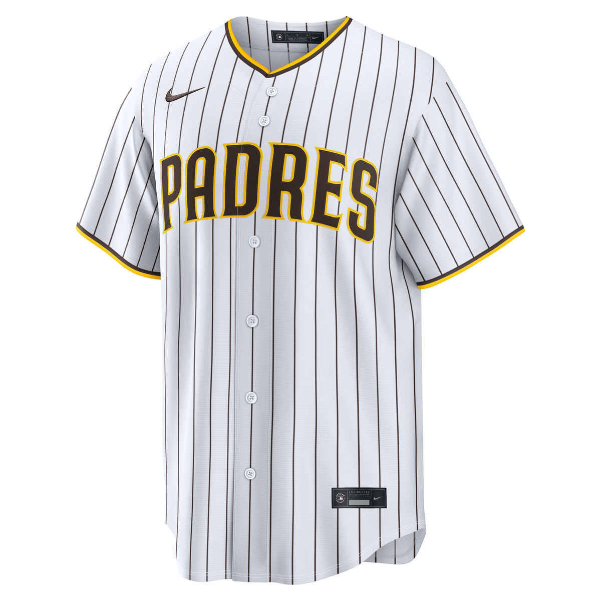Men's San Diego Padres Jackson Merrill Nike White Home Replica Player Jersey
