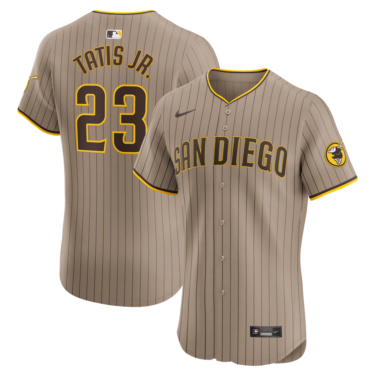 Men's San Diego Padres Fernando Tatis Jr. Nike White Home Elite Jersey