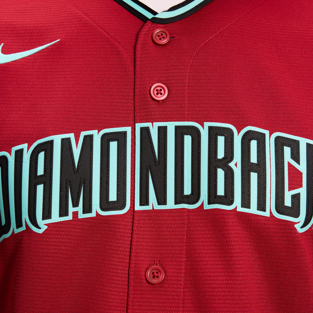 Men's Arizona Diamondbacks Corbin Carroll Nike Black Alternate Replica Jersey
