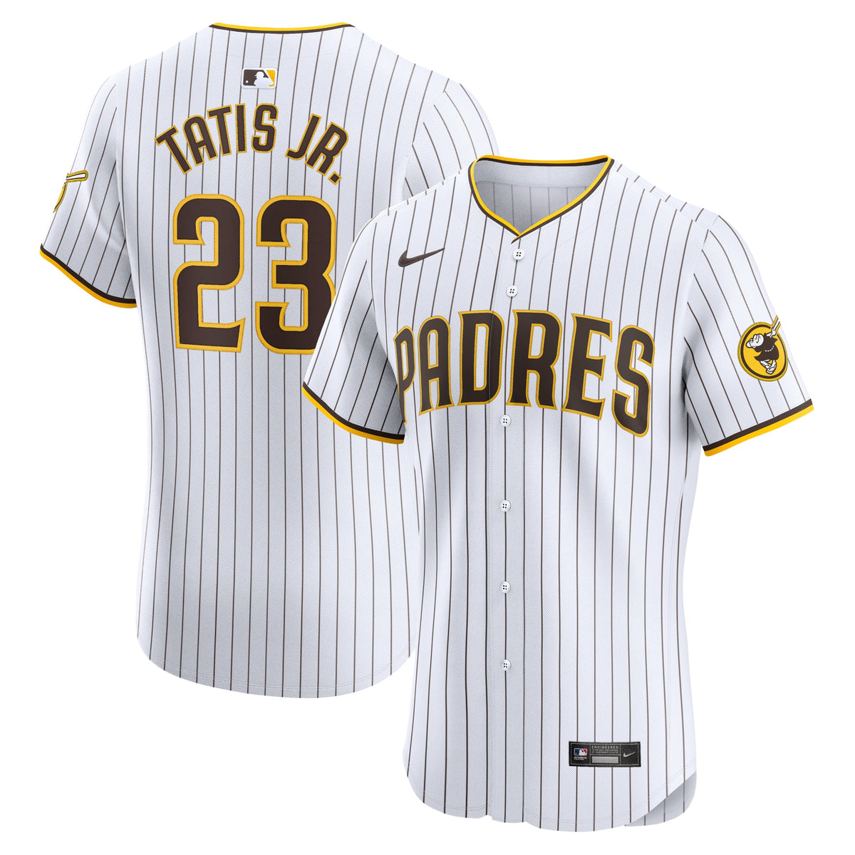 Men's San Diego Padres Fernando Tatis Jr. Nike Sand Alternate Elite Player Jersey