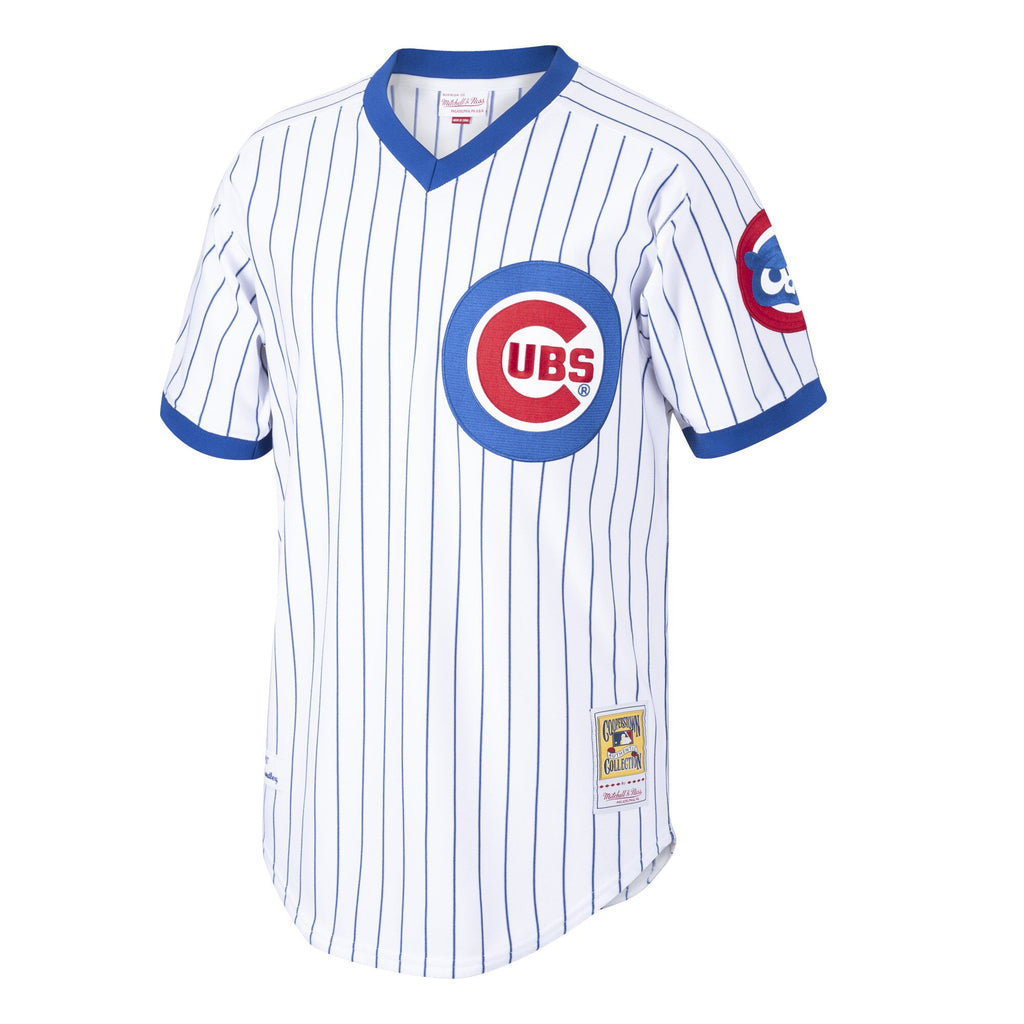 Men's Chicago Cubs Ryne Sandberg White Cooperstown Collection 1987 Authentic Player Jersey