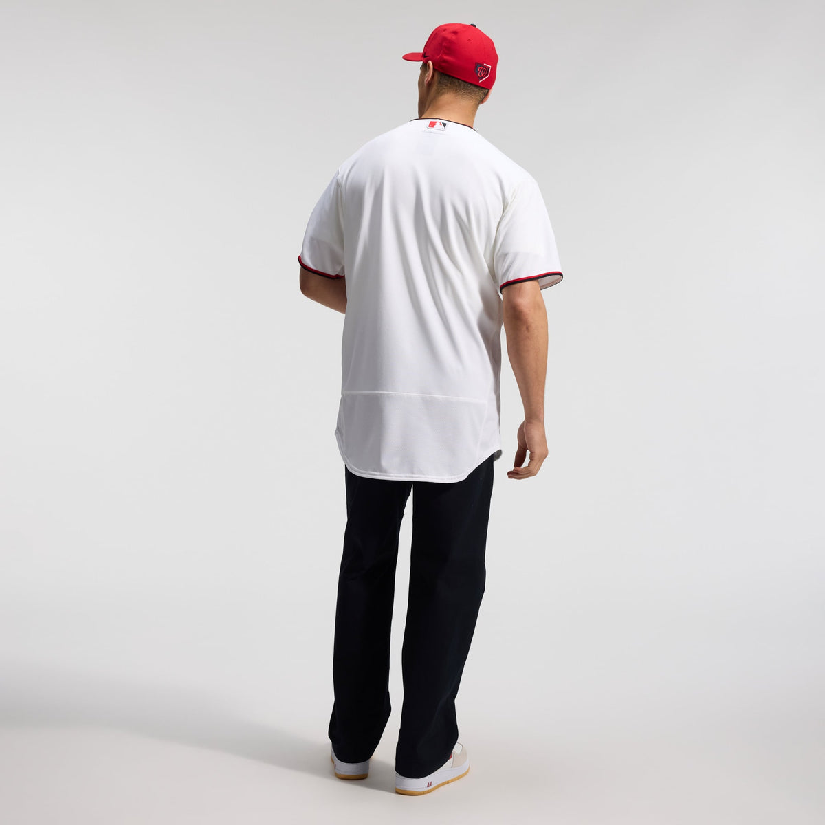 Men's Washington Nationals  Nike White Home Authentic Jersey
