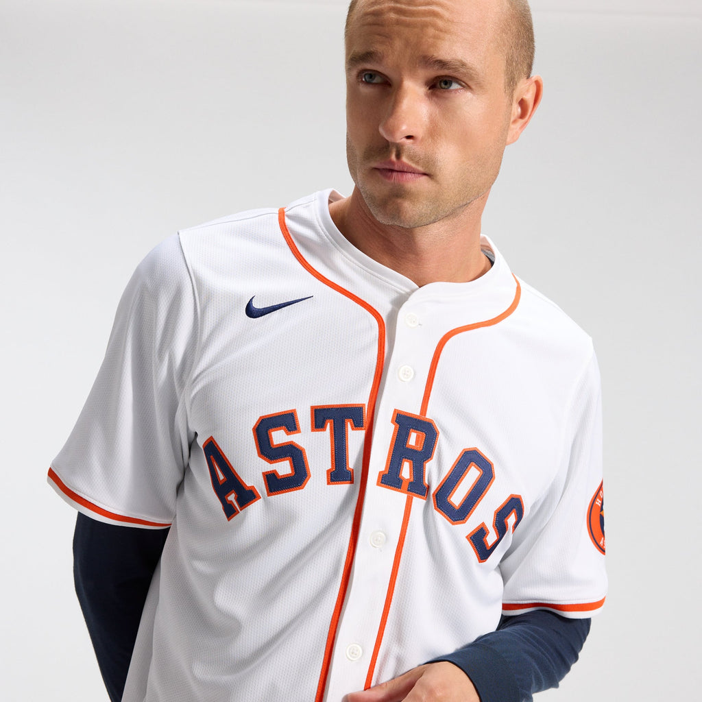 Men's Houston Astros Nike White Home Limited Jersey