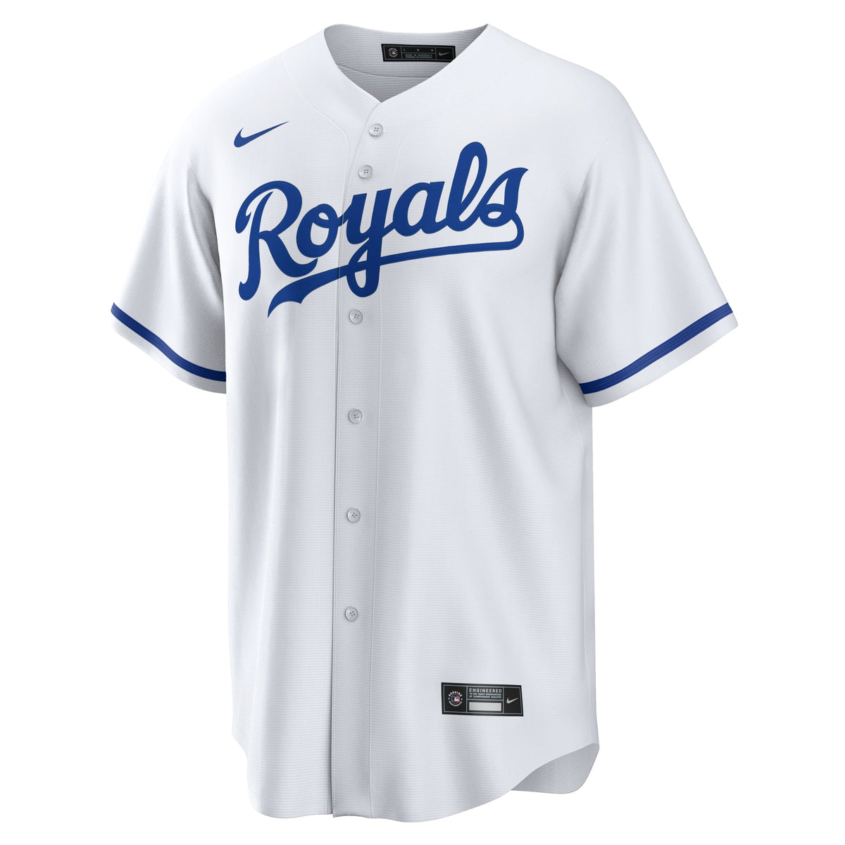 Men's Kansas City Royals Maikel Garcia Nike White Home Replica Jersey