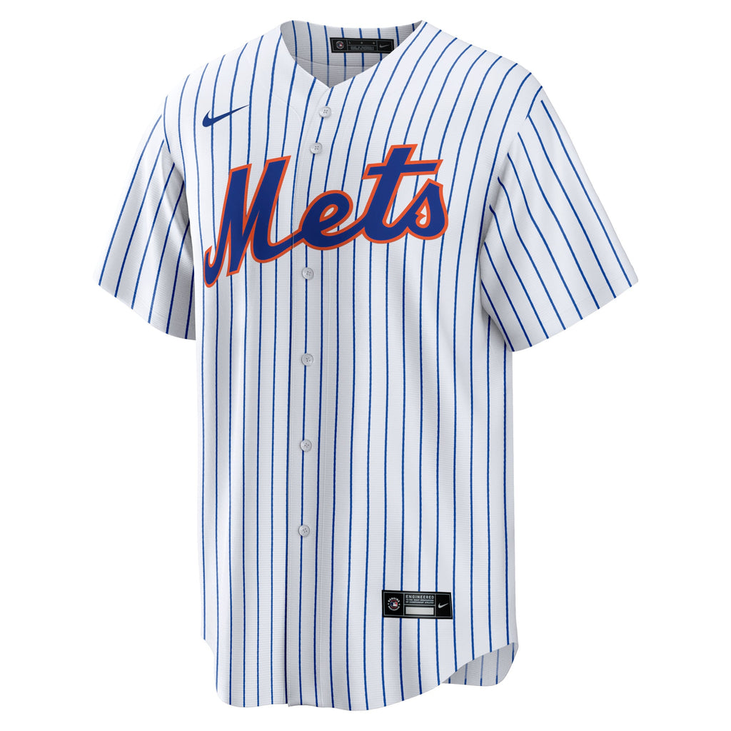Men's New York Mets Francisco Alvarez Nike White Replica Player Jersey