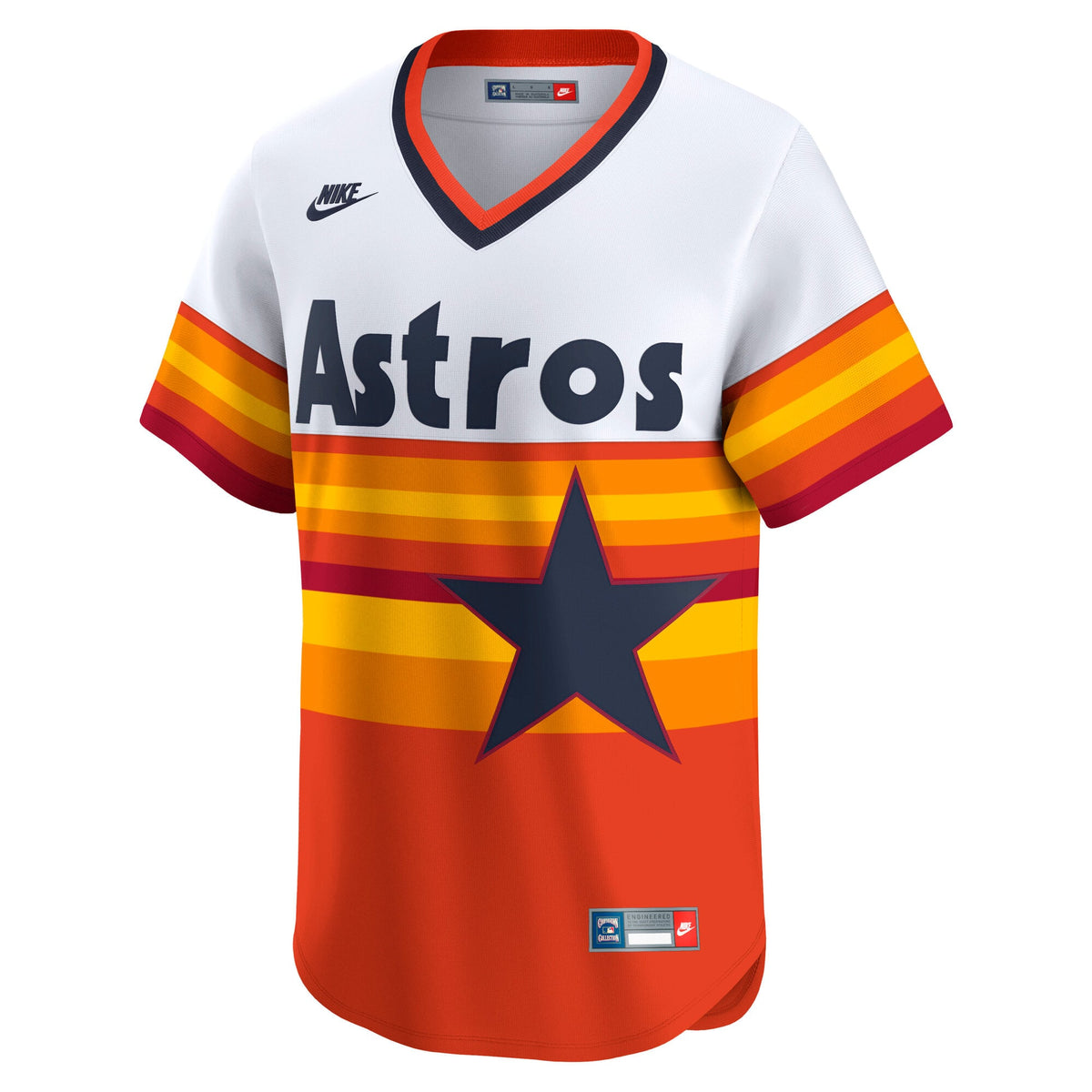 Men's Houston Astros Nike White Cooperstown Collection Limited Jersey