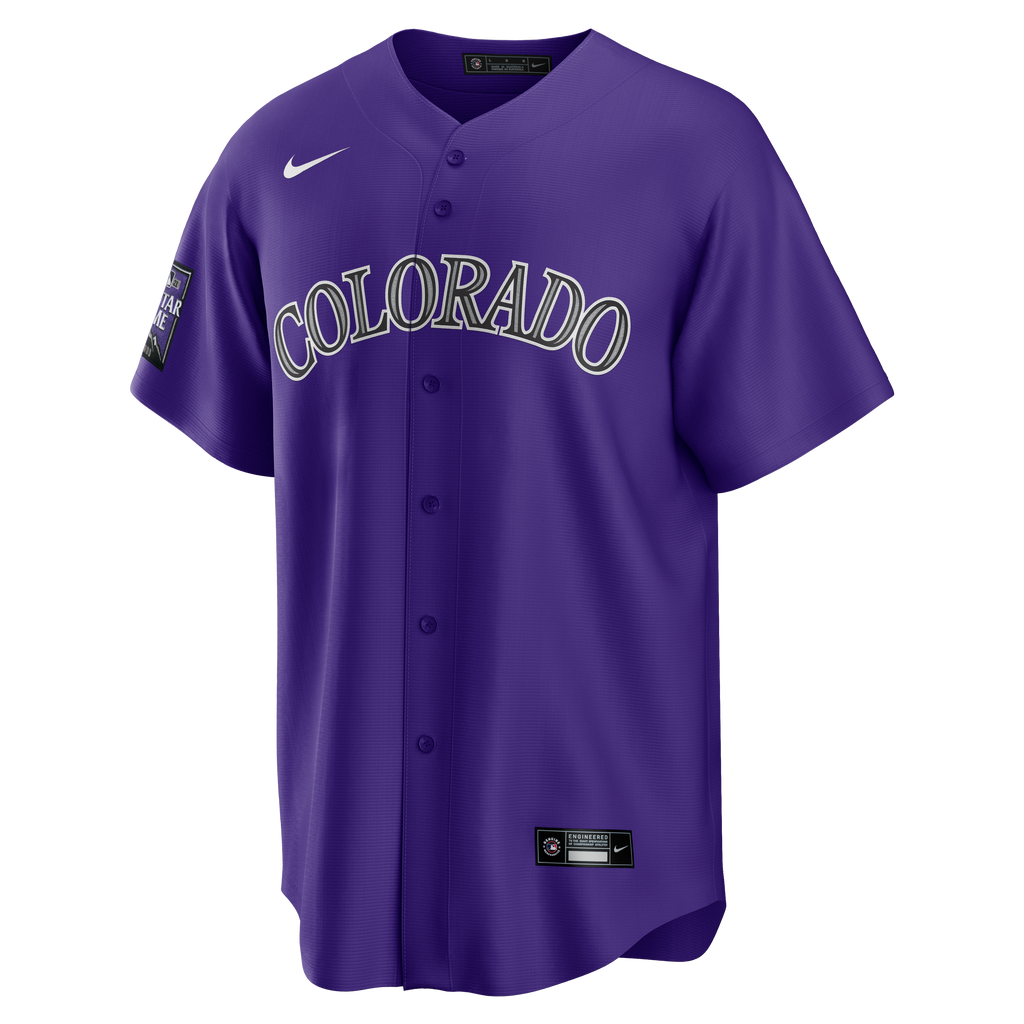 Men's Colorado Rockies Nike White Home Replica Team Jersey