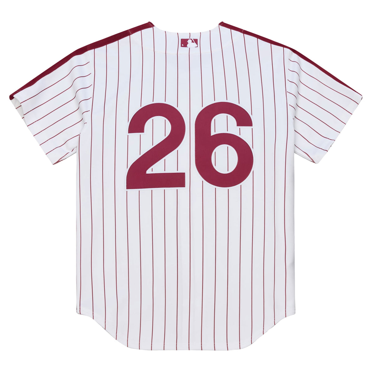 Men's Philadelphia Phillies Chase Utley Mitchell & Ness White 2003 Cooperstown Collection Authentic Jersey