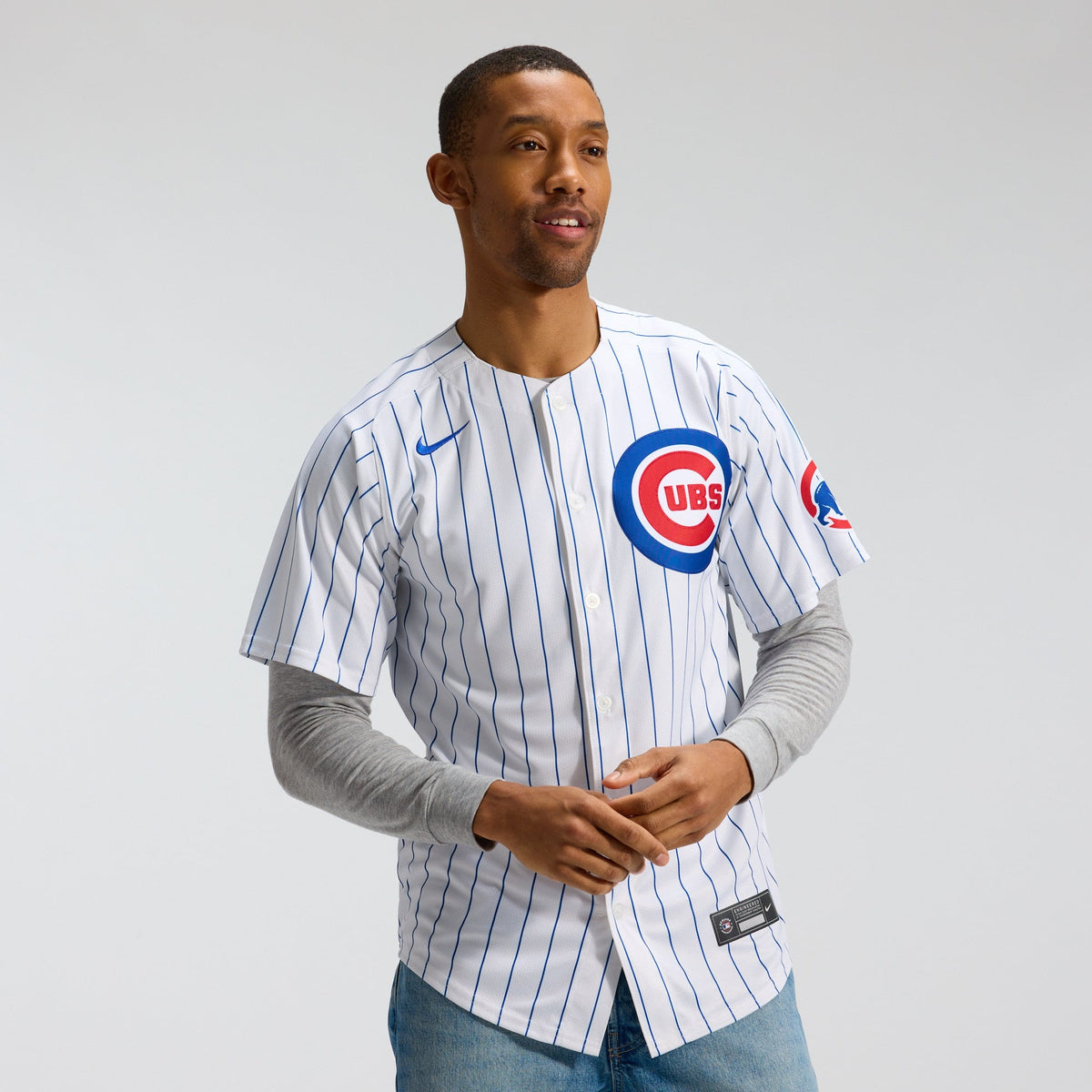 Men's Chicago Cubs Dansby Swanson Nike White Home Limited Player Jersey