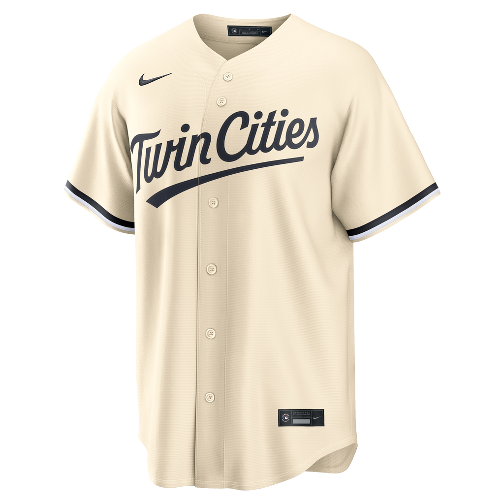 Men's Minnesota Twins  Nike Navy Alternate Replica Jersey