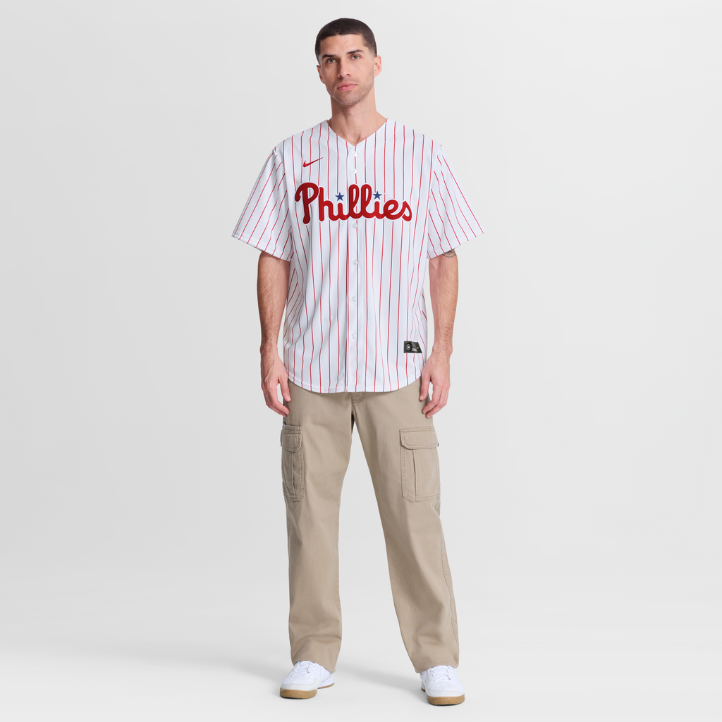 Men's Philadelphia Phillies Nike Cream Alternate Replica Jersey
