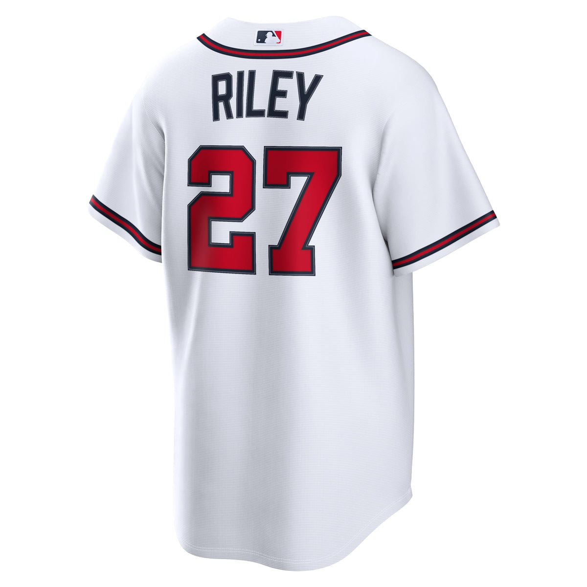 Men's Atlanta Braves Austin Riley Nike White Home Replica Jersey