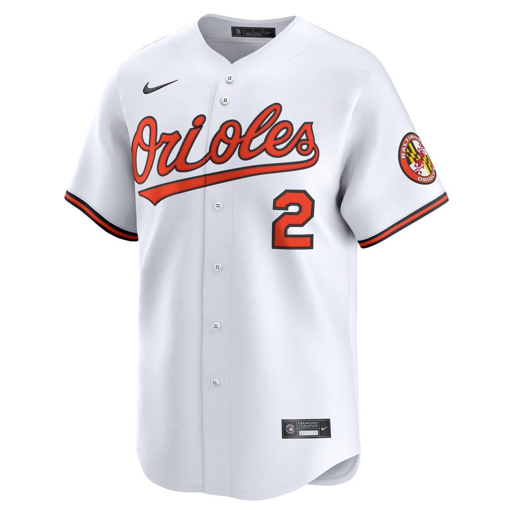 Men's Baltimore Orioles Gunnar Henderson Nike Black Alternate Limited Player Jersey