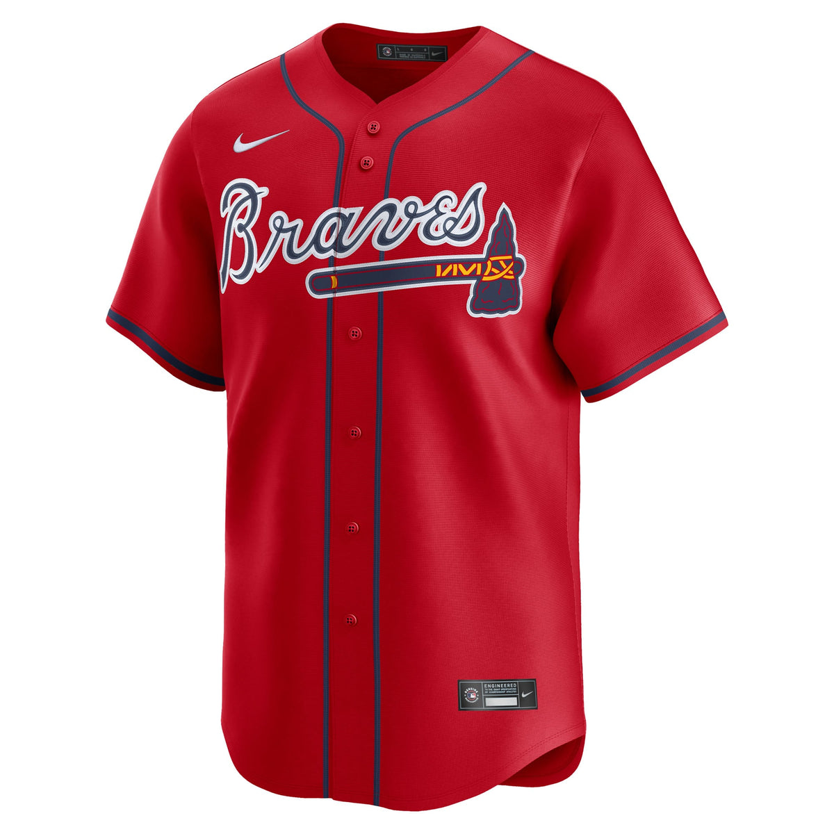 Men's Atlanta Braves Nike White Home Limited Jersey