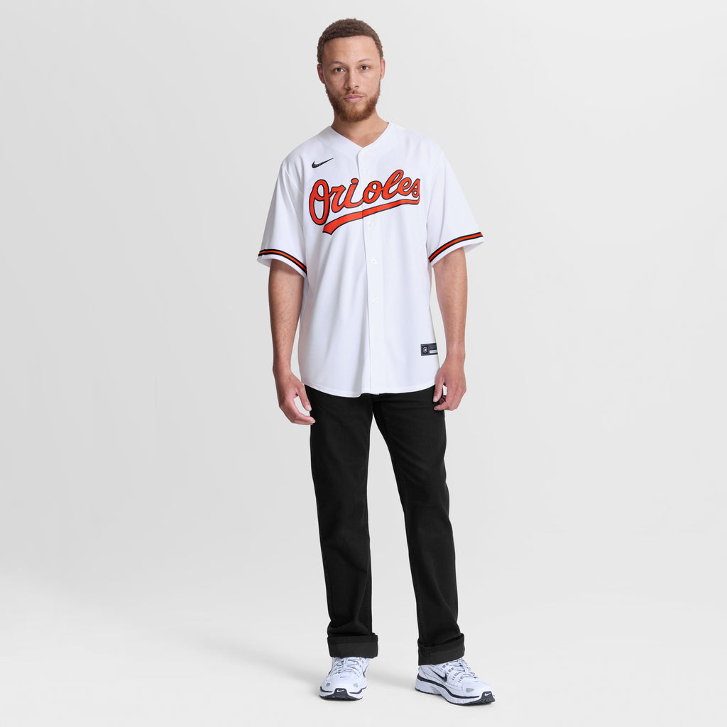 Men's Baltimore Orioles Gunnar Henderson Nike White Home Replica Jersey