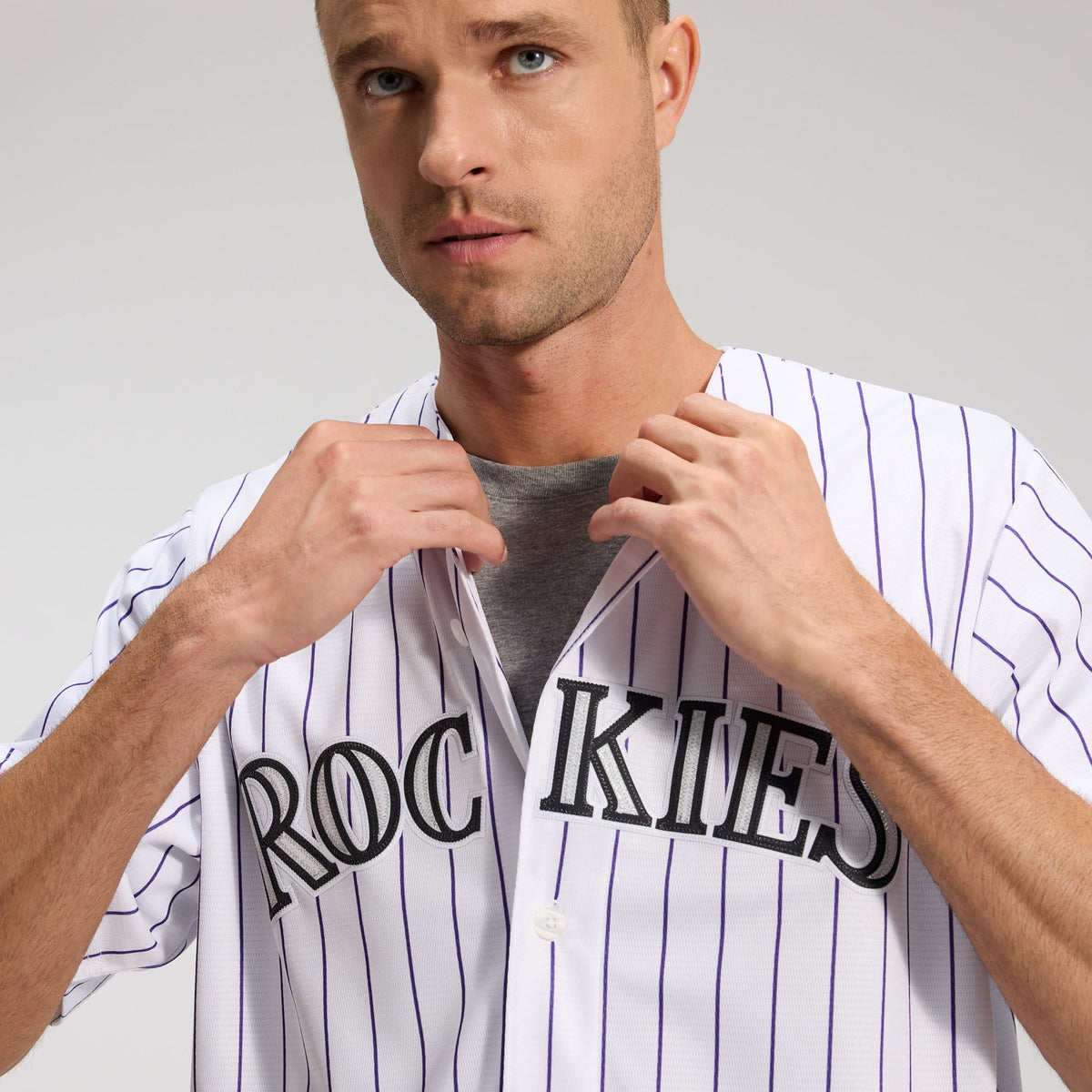 Men's Colorado Rockies Nike Purple Alternate Replica Team Jersey