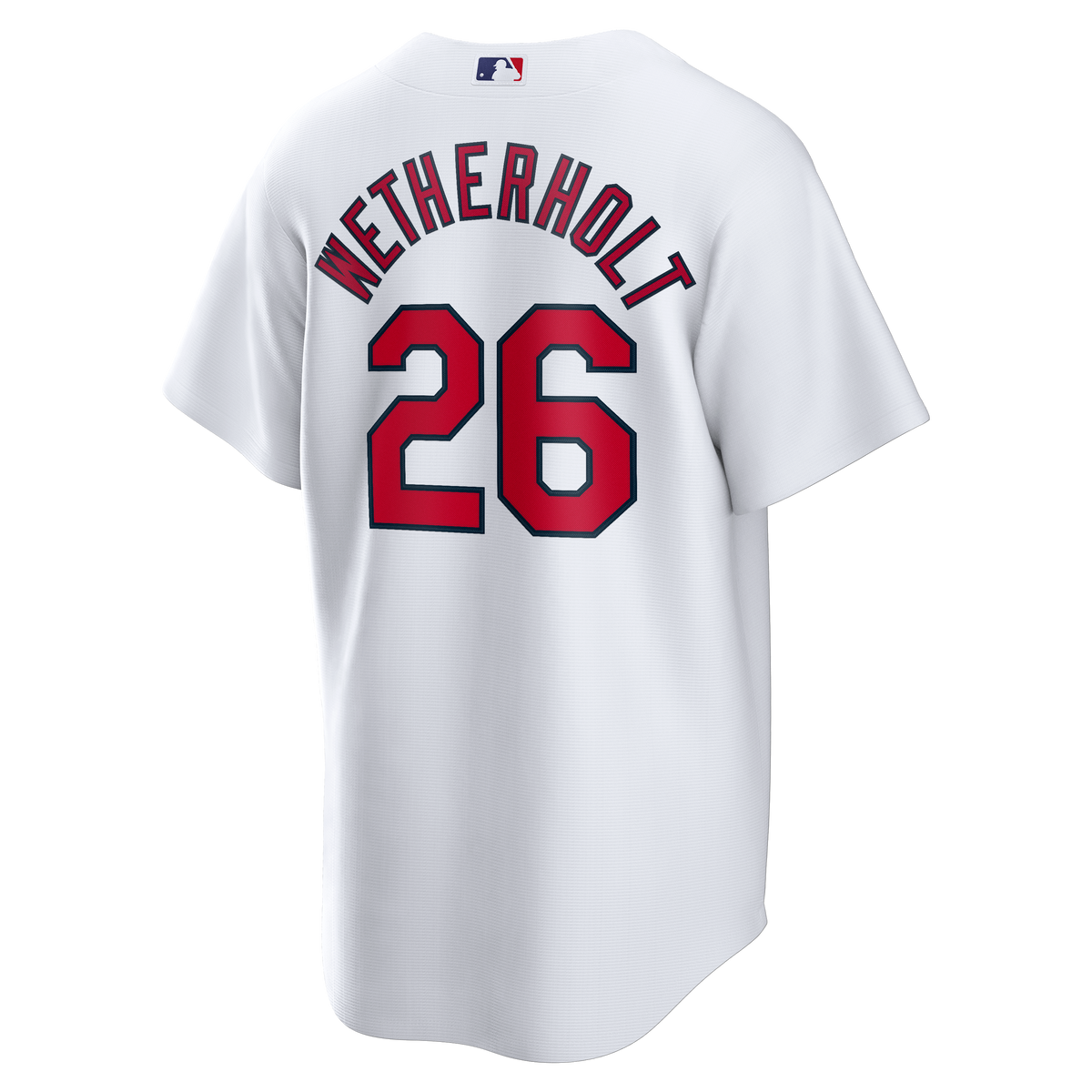 Men's St. Louis Cardinals JJ Wetherholt Nike White Home Replica Jersey