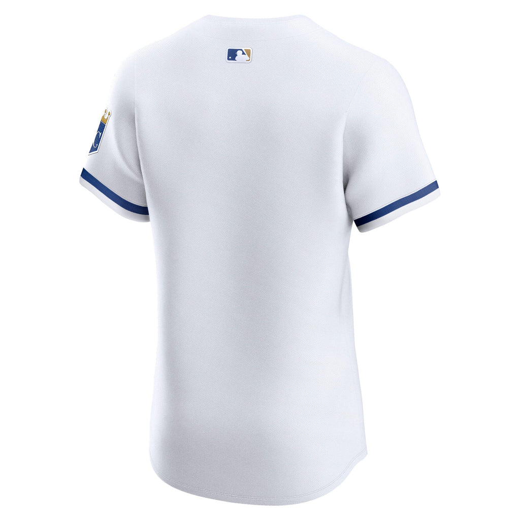 Men's Kansas City Royals Nike White Home Elite Jersey