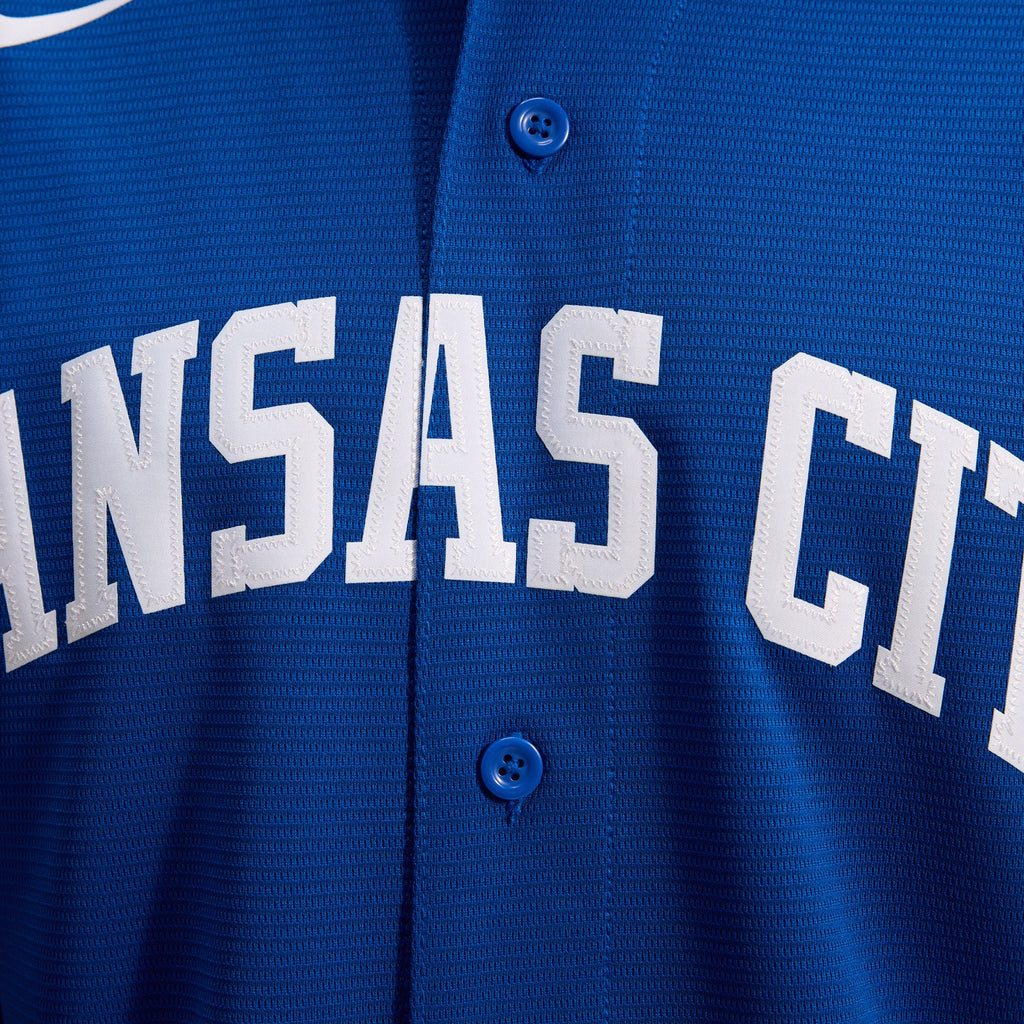 Men's Kansas City Royals Nike Gray Road Replica Team Jersey