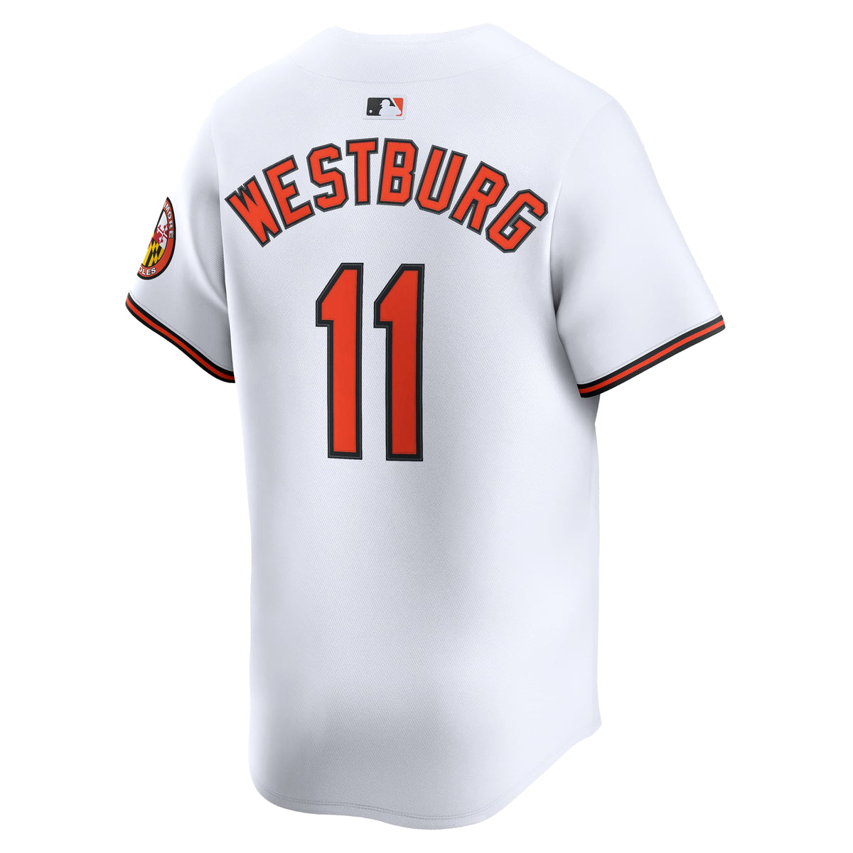 Men's Baltimore Orioles Jordan Westburg Nike White Home Limited Player Jersey