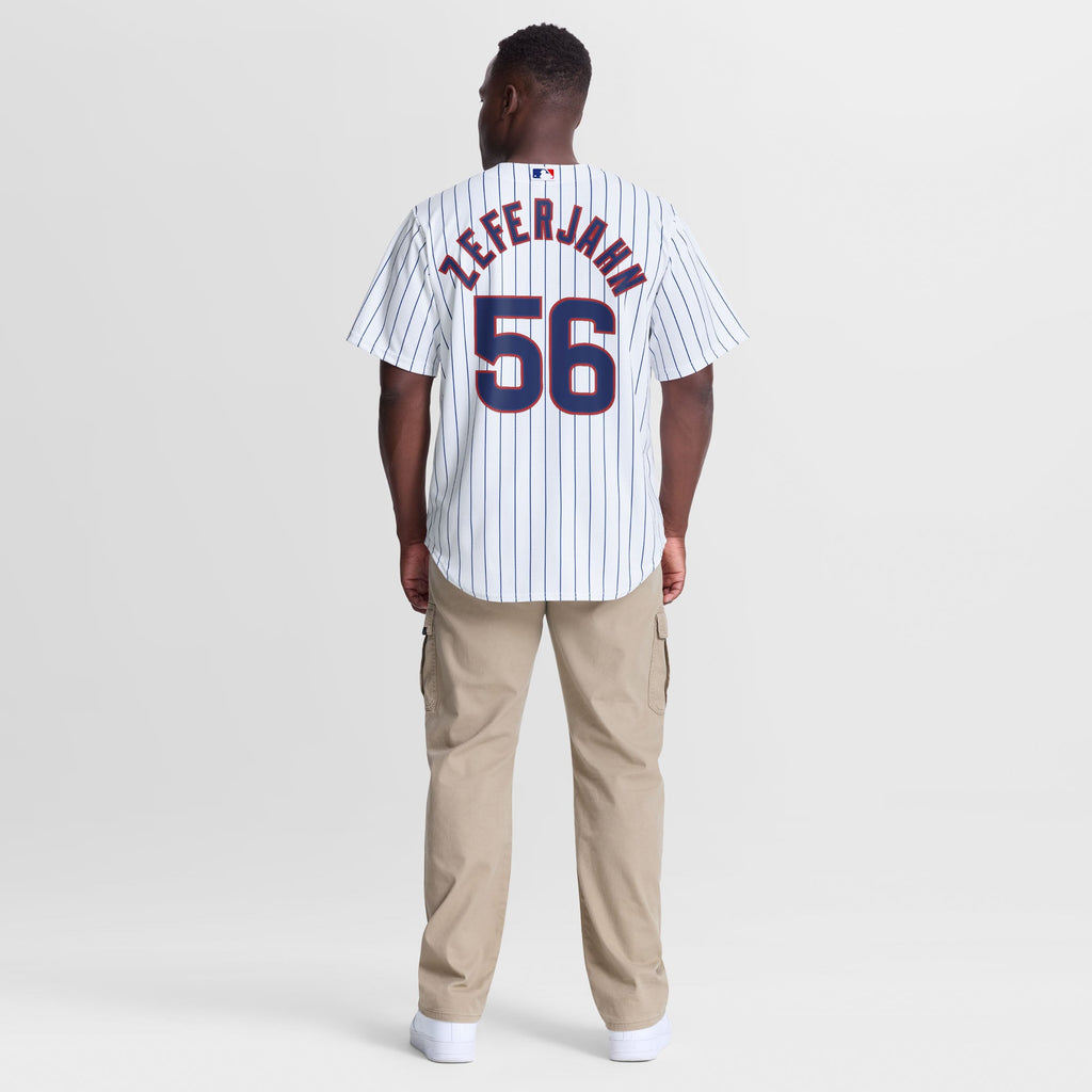 Men's Chicago Cubs Ryan Zeferjahn Nike White Home Replica Jersey