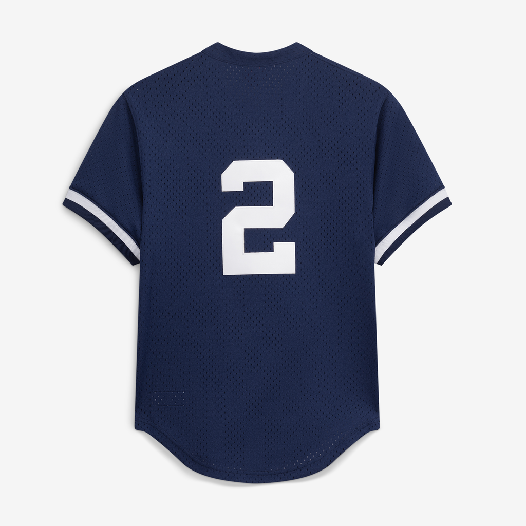Men's New York Yankees Derek Jeter Mitchell & Ness Navy Authentic Batting Practice Jersey