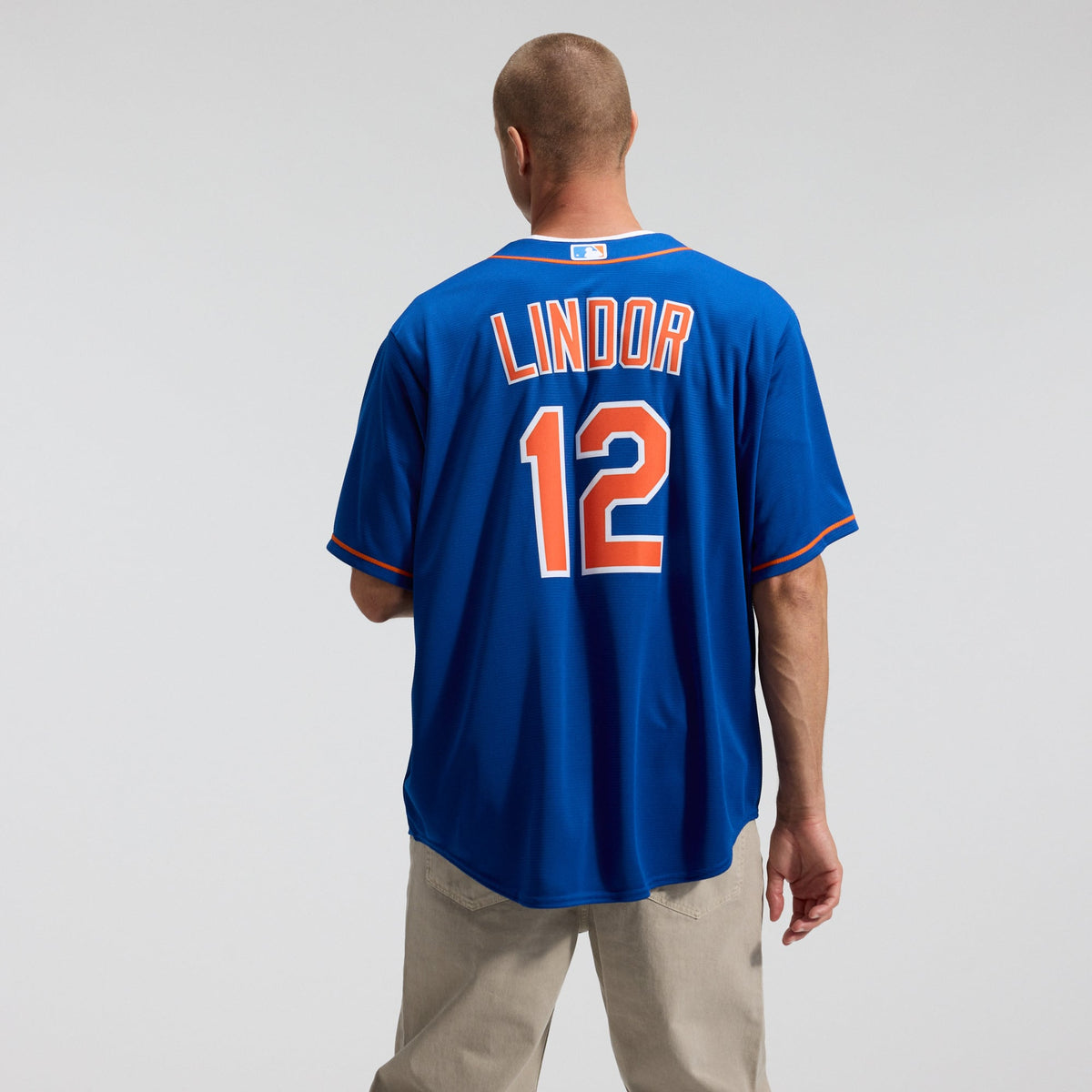 Men's New York Mets Francisco Lindor Nike Royal Alternate Replica Player Jersey