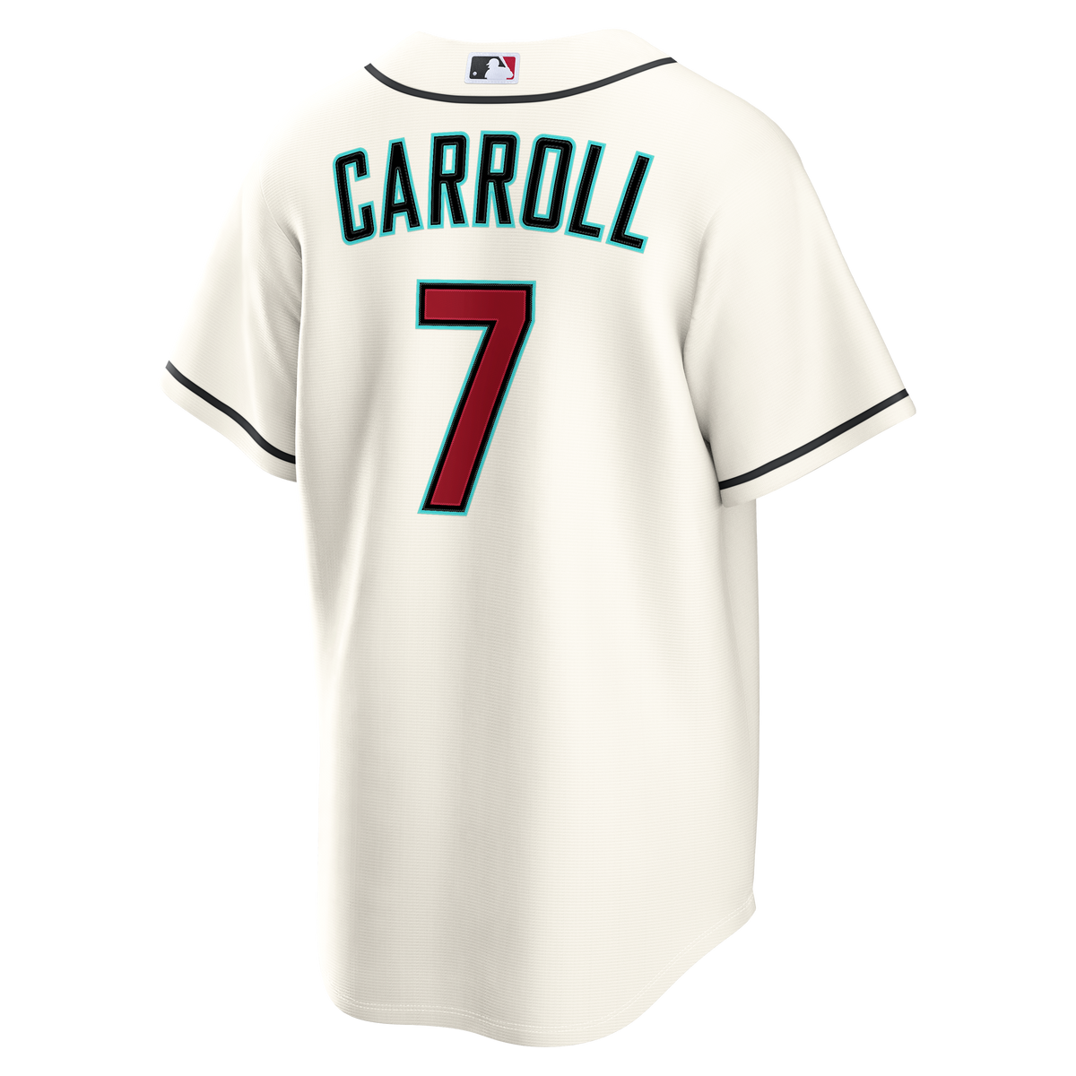 Men's Arizona Diamondbacks Corbin Carroll Nike Cream Home Replica Jersey