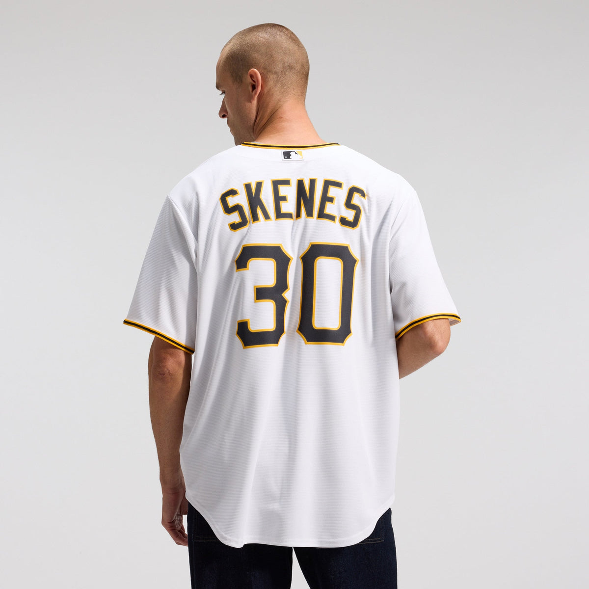 Men's Pittsburgh Pirates Paul Skenes Nike White Home Replica Player Jersey