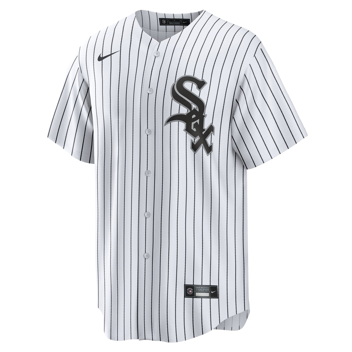 Men's Chicago White Sox Chase Meidroth Nike White Home Replica Jersey