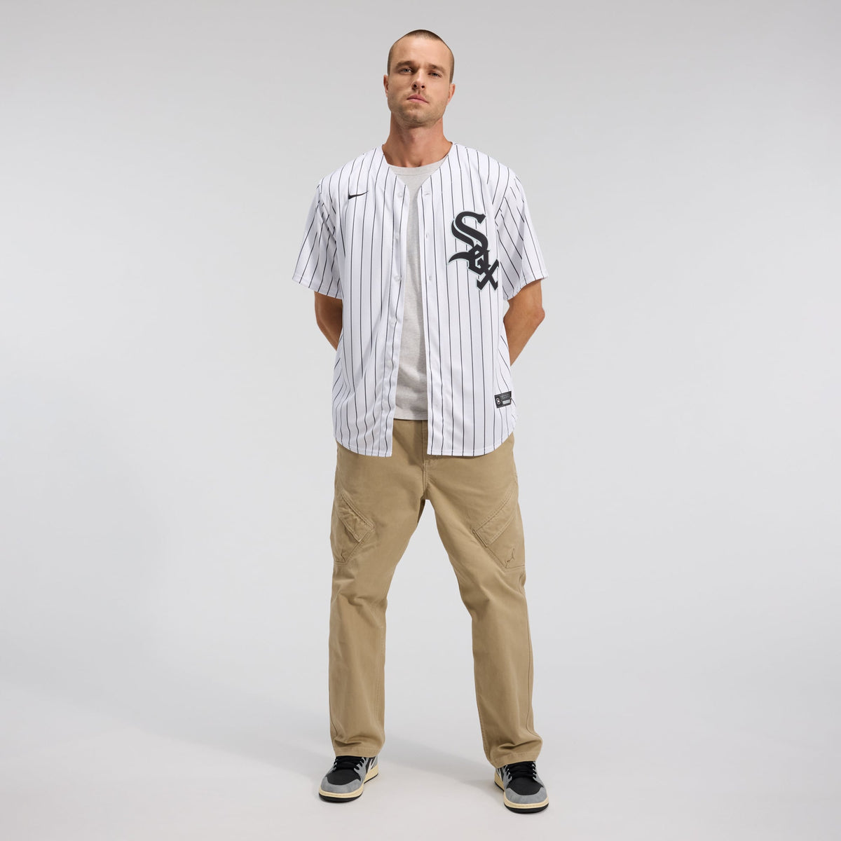 Men's Chicago White Sox Nike Black Alternate Replica Team Jersey
