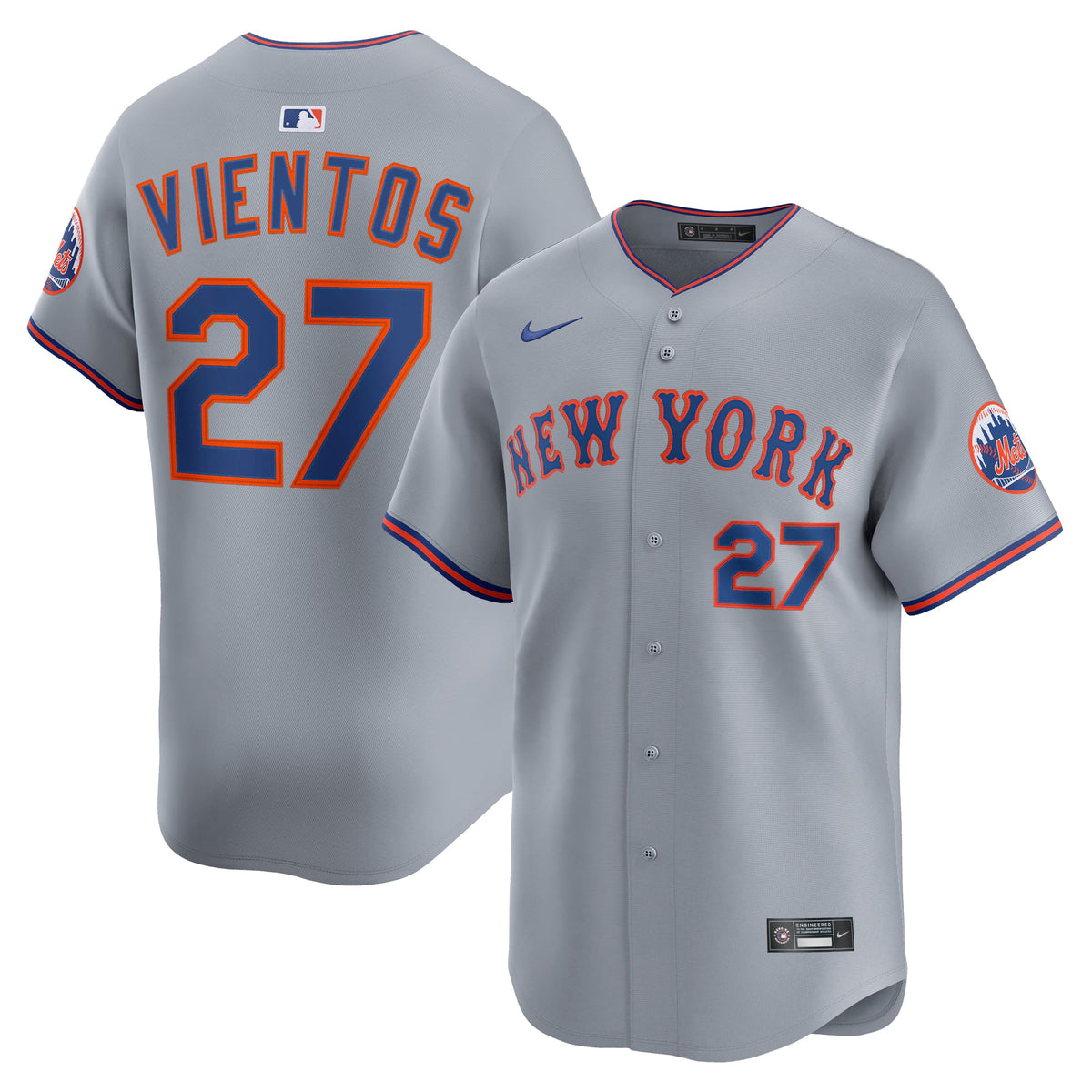 Men's New York Mets Mark Vientos Nike Royal Alternate Limited Player Jersey
