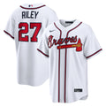 Men's Atlanta Braves Austin Riley Nike White Home Replica Jersey