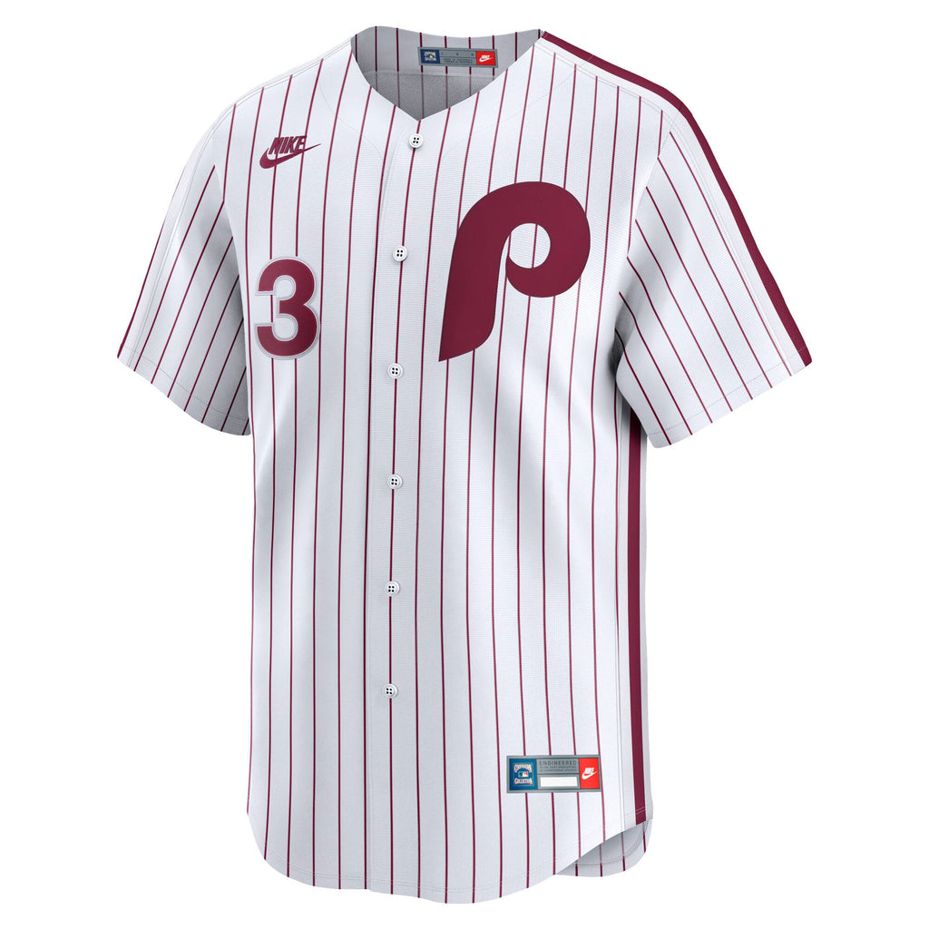 Men's Philadelphia Phillies Bryce Harper Nike White  Cooperstown Collection Limited Jersey