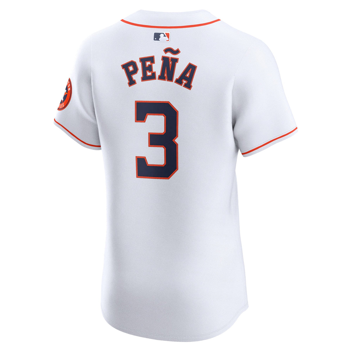 Men's Houston Astros Jeremy Peña Nike White Home Elite Player Jersey