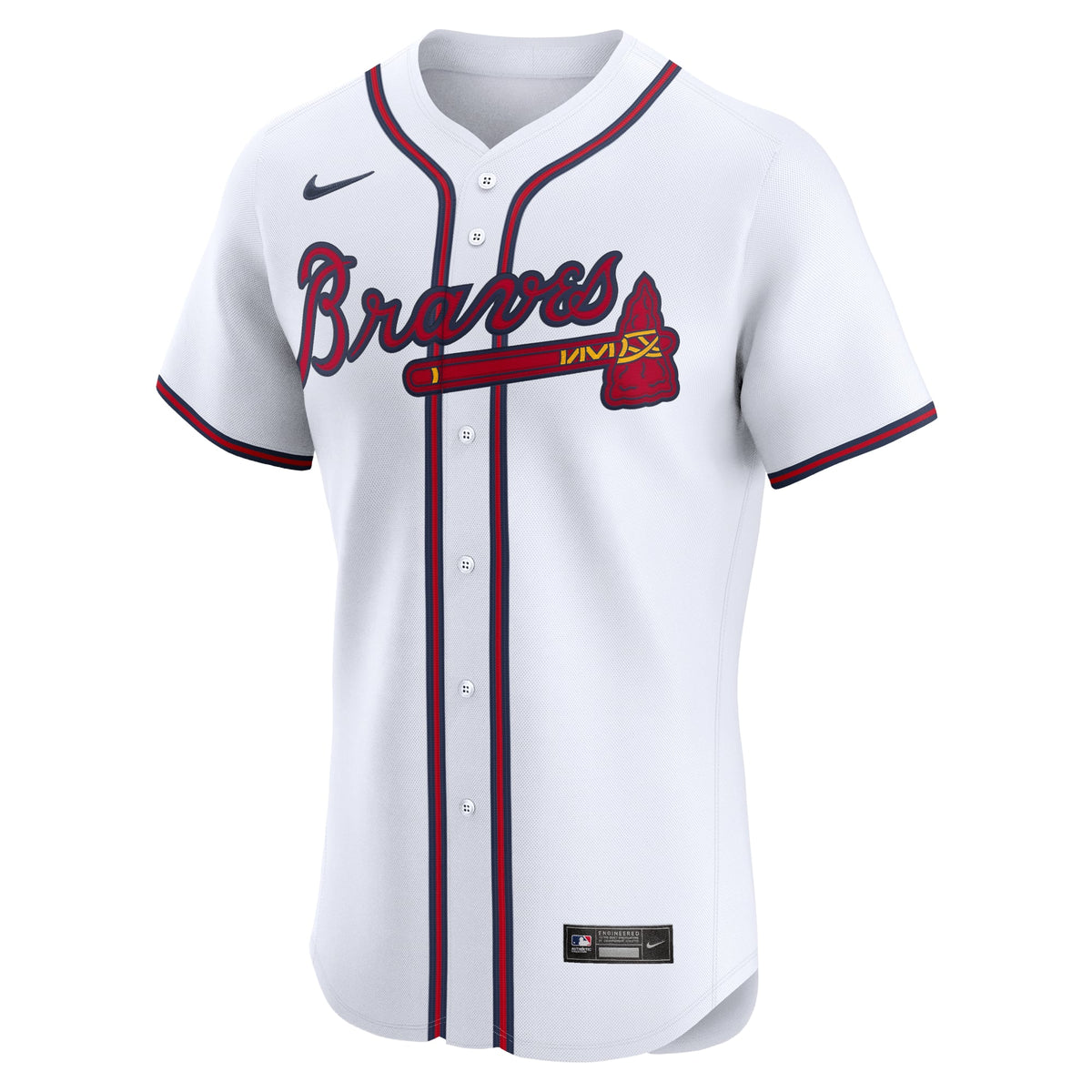 Men's Atlanta Braves Ronald Acuña Jr. Nike White Home Elite Jersey