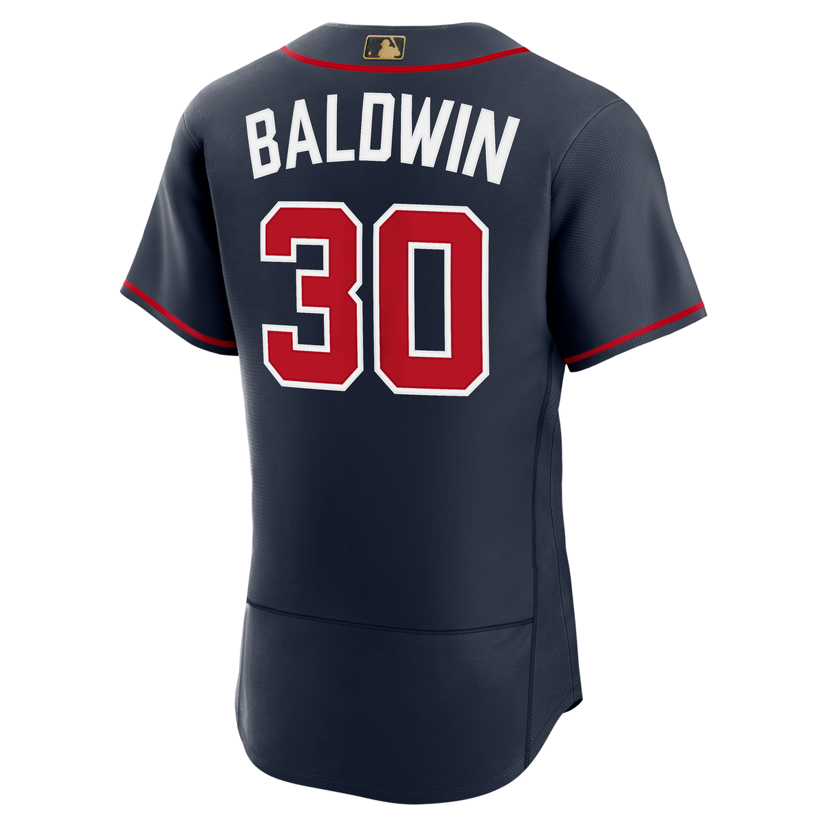 Men's Atlanta Braves Drake Baldwin Nike Red MLB Awards Authentic Jersey