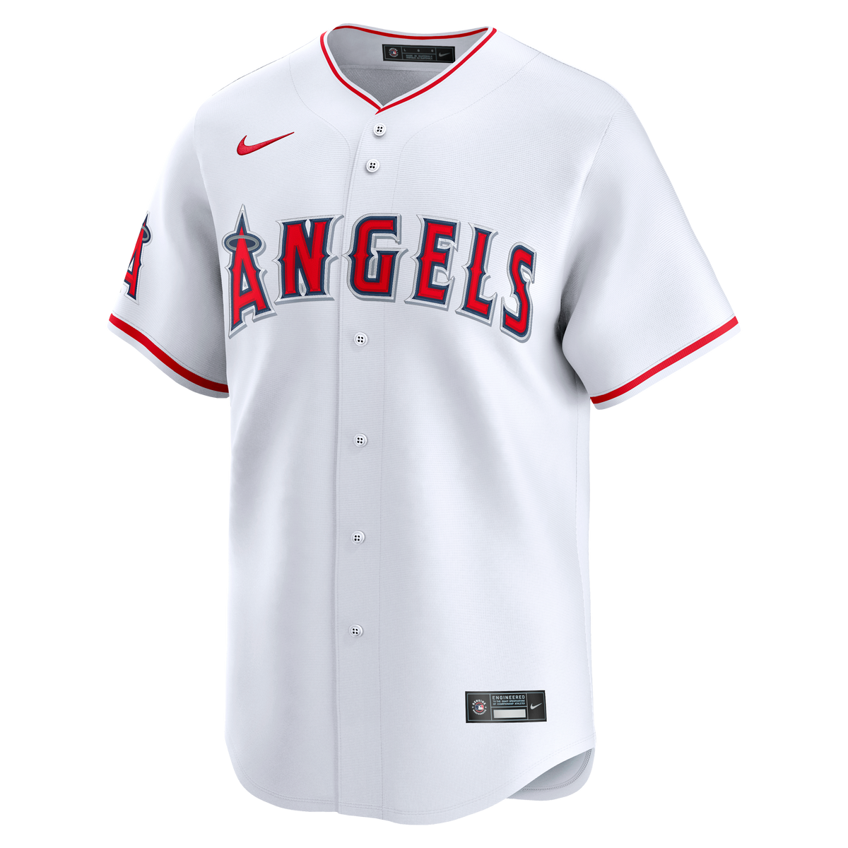 Men's Los Angeles Angels Nike White Home Limited Jersey