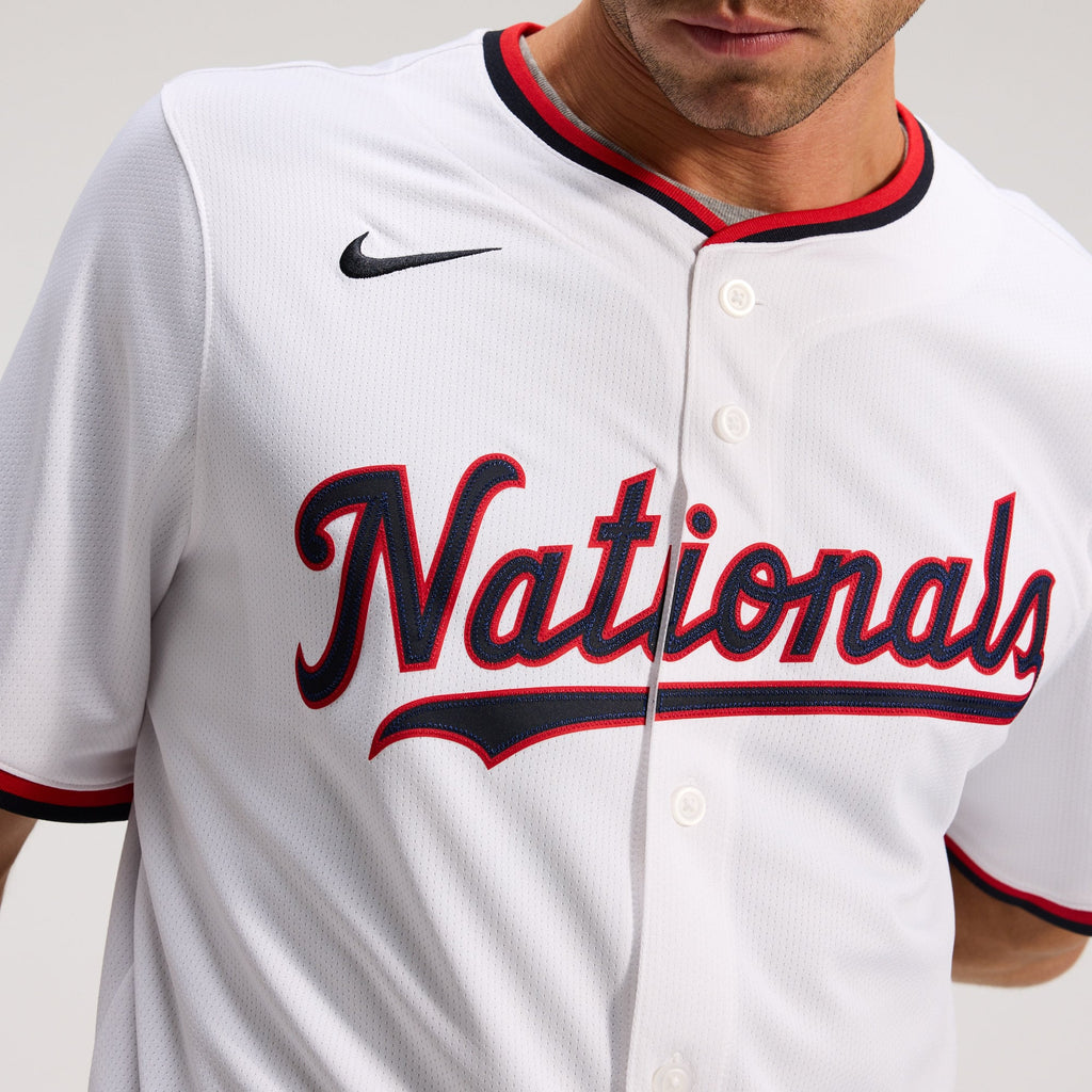 Men's Washington Nationals Dylan Crews Nike Navy Alternate Limited Jersey