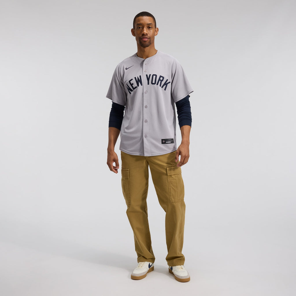 Men's New York Yankees Aaron Judge Nike Gray Road Limited Player Jersey