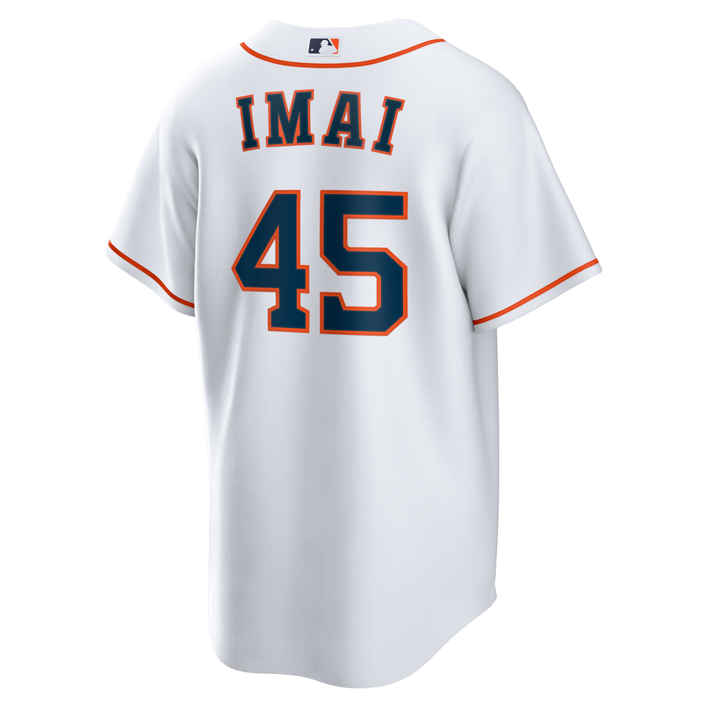 Men's Houston Astros Tatsuya Imai Nike White Home Replica Jersey